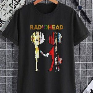 Radiohead Rock Music T-Shirt Radiohead Band Graphic Tee Tour Fan Shirt 129